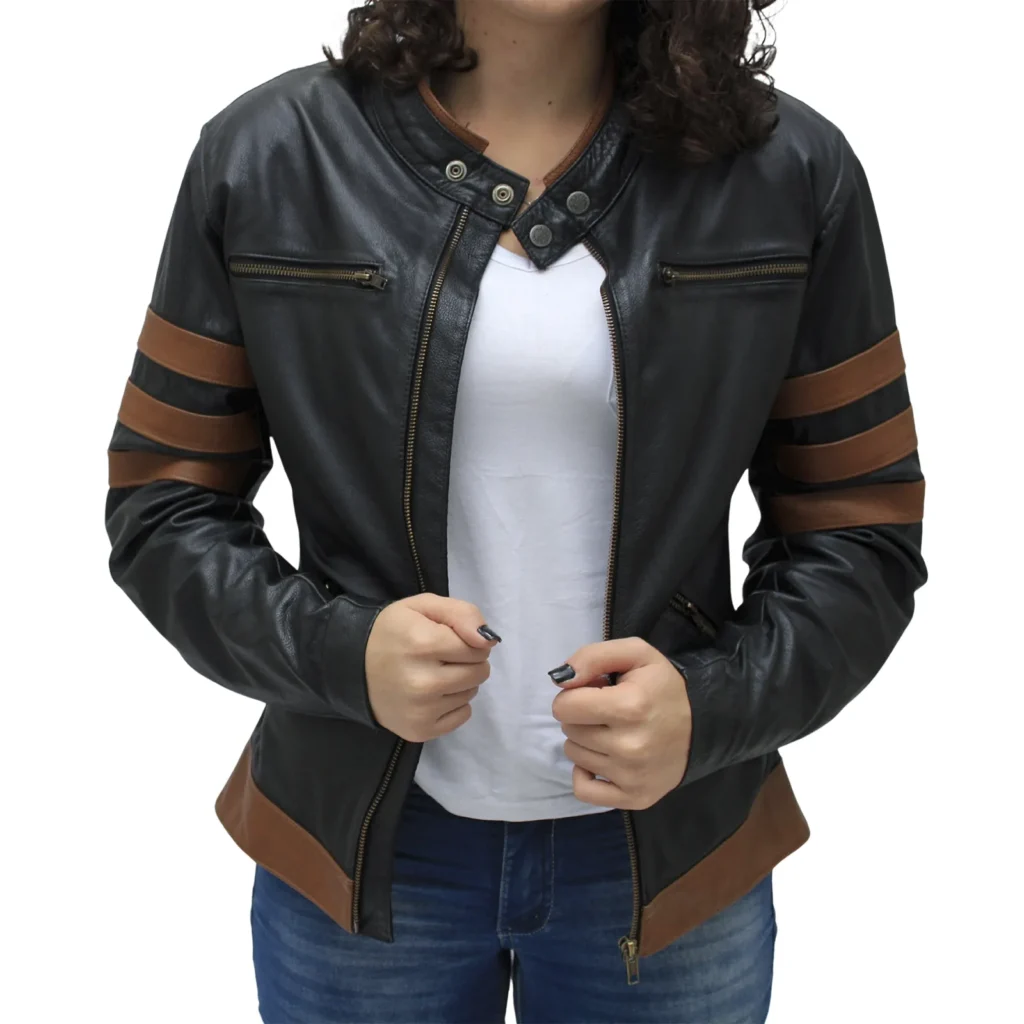 Jaqueta Feminina Modelo Wolverine Preta CMA 694 01